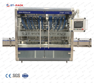Automatic Linear Magnetic Pump Liquid Filling Machine